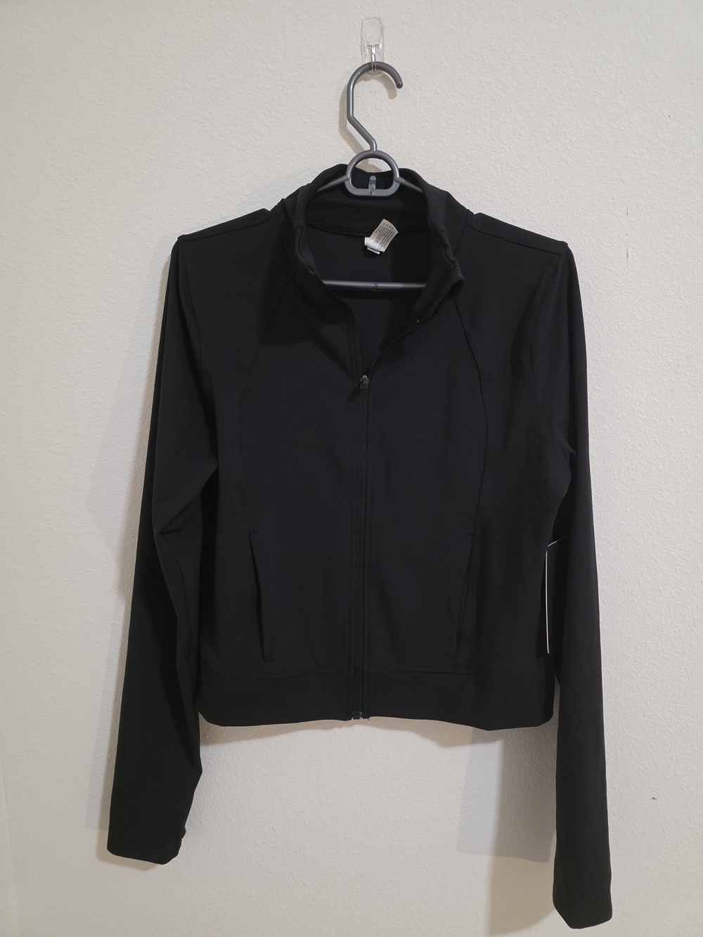 Women’s Black Zip-Front Jacket